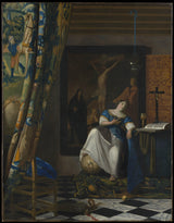 johannes-vermeer-1670-alegory-of-the-Catholic-ver-art-print-fine-art-reproduction-wall-art-id-a7lk47bc9