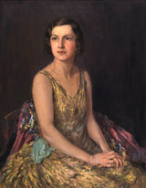 elizabeth-kelly-1925-may-dotter-till-brigadier-general-andrew-cmg-konsttryck-finkonst-reproduktion-väggkonst-id-a7lzckgwf