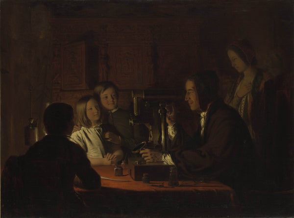 robert-walter-weir-1849-the-microscope-art-print-fine-art-reproduction-wall-art-id-a7m8oxpep