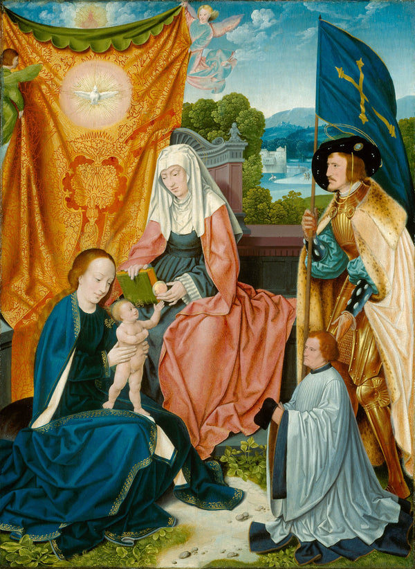 bartel-bruyn-the-elder-1530-virgin-and-child-with-saint-anne-saint-gereon-and-a-donor-art-print-fine-art-reproduction-wall-art-id-a7myij4qs