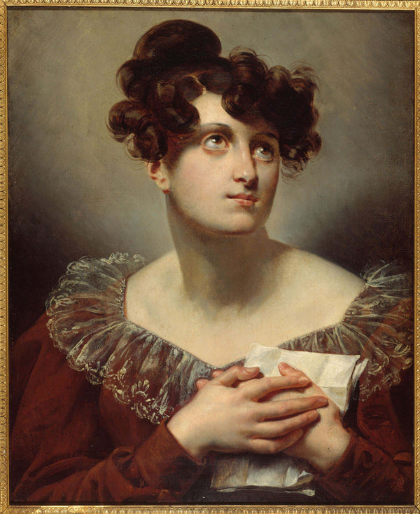 anonymous-1779-presumed-portrait-of-anne-francoise-hippolyte-boutet-called-mademoiselle-mars-1779-1847-member-of-the-comedie-french-art-print-fine-art-reproduction-wall-art