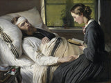 伊麗莎白-傑里喬-鮑曼-1865-受傷的丹麥士兵藝術印刷美術複製品牆藝術 id-a7oepqbqm