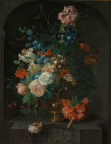 coenraet-roepel-1721-νεκρή φύση-με-λουλούδια-τέχνη-εκτύπωση-fine-art-reproduction-wall-art-id-a7otes2qw