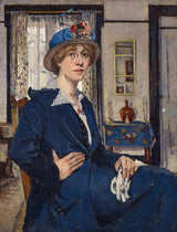 凯瑟琳·h·瓦格纳尔斯1916年-访客-艺术-打印-精细-艺术-复制-墙-艺术-ID-A7OVTB2DW