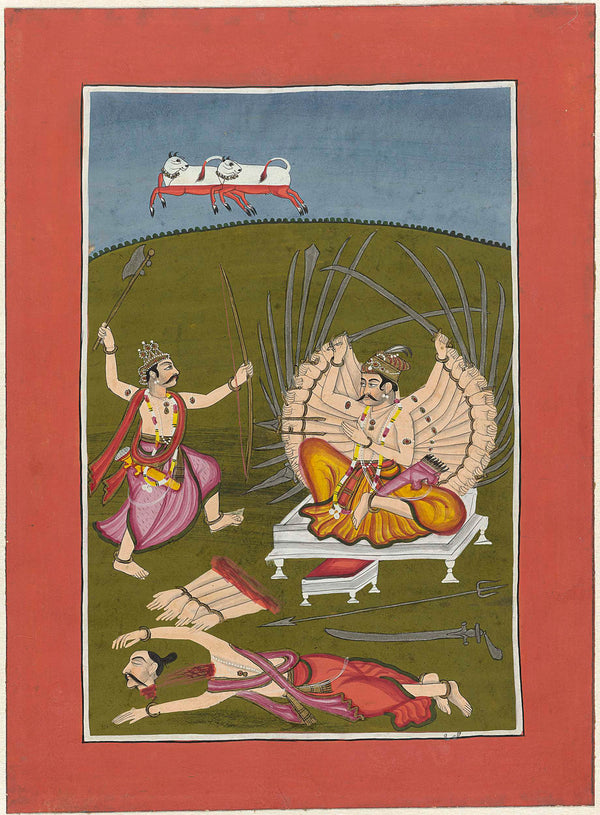 unknown-1825-parasurama-incarnation-of-vishnu-as-rama-with-a-ax-art-print-fine-art-reproduction-wall-art-id-a7p9pceuv