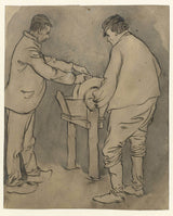 jan-de-waardt-1881-workers-at-grindstone-art-print-fine-art-reproduction-wall-art-id-a7se9hy9v