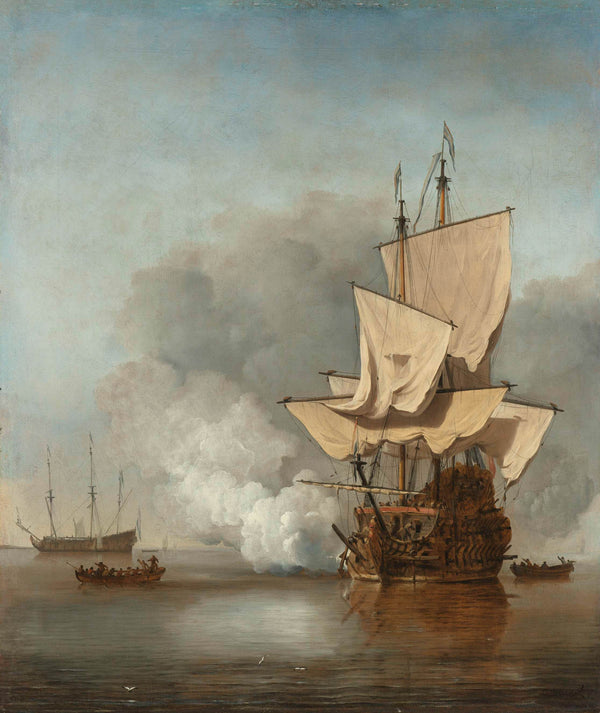 willem-van-de-velde-ii-1680-the-cannon-shot-art-print-fine-art-reproduction-wall-art-id-a7sym1hqb