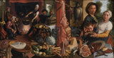 pieter-aertsen-1575-fajna-kuchnia-voluptas-carnis-art-print-reprodukcja-dzieł sztuki-sztuka-ścienna-id-a7tnil8n4