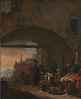 Thomas-Wijck-1640-view-of-a-Levantin-port-art-print-fine-art-reprodukčnej-wall-art-id-a7ttzsm4e