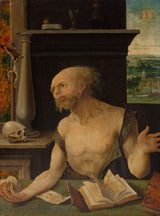 未知-1530-圣杰罗姆忏悔-艺术印刷-美术复制品-墙艺术-id-a7ty71nrg