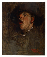 Frank-Duveneck-1878-Self-Portrait-Art-print-Fine-Art-Reprodukcija-wall-art-id-a7vi1gnbb