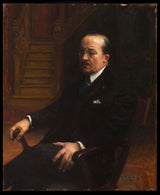 Jean-Joseph-Weerts-1924-男人艺术肖像印刷美术复制品墙壁艺术