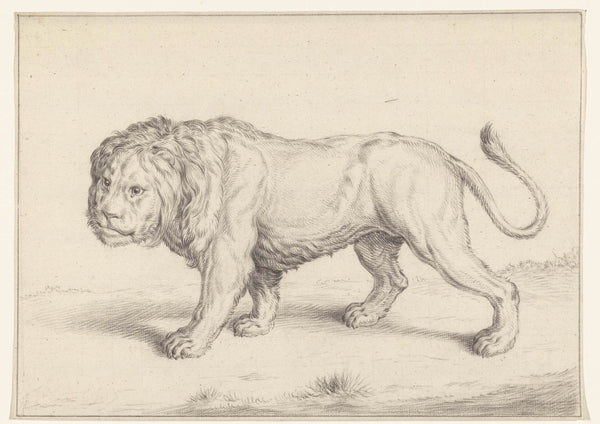 jean-bernard-1775-running-lion-left-art-print-fine-art-reproduction-wall-art-id-a7vqz2eco