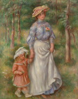 Pierre-Auguste-Renoir-1906-promenade-promenade-art-print-fine-art-reproducción-wall-art-id-a7vzyumsy