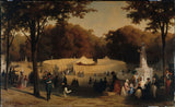 karl-girardet-1845-tenda-del-cap-de-l'exèrcit-marroquí-sidi-mohammed-ben-abd-el-rahman-fill-de-l'emperador-del-marroquí-pres-a- la-batalla-d’isly-14-1844 d’agost-i-exposada-a-les-tuileries-jardins-art-print-fine-art-reproduction-wall-art