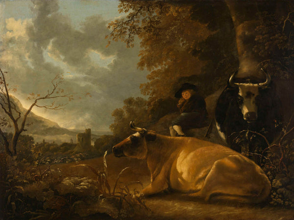 aelbert-cuyp-1650-landscape-with-cows-and-a-young-herdsman-art-print-fine-art-reproduction-wall-art-id-a7xfz0imm