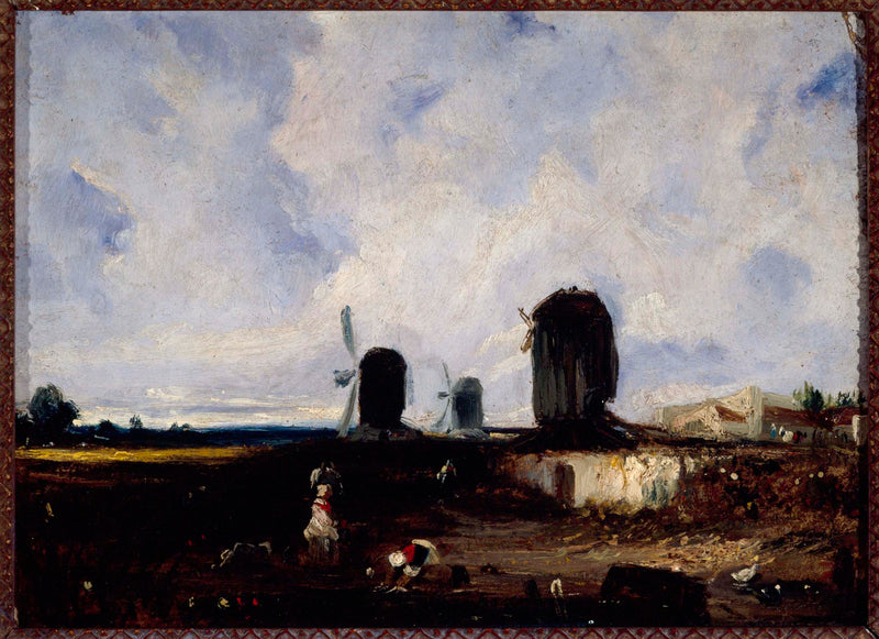 paul-huet-1820-windmills-near-the-cooler-1820-art-print-fine-art-reproduction-wall-art