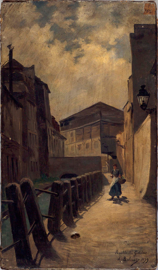 alfred-louis-bahuet-1899-the-bievre-goblins-alley-art-print-fine-art-reproduction-wall-art