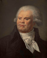 anônimo-1790-retrato-de-georges-danton-1759-1794-orador-e-político-impressão de arte-reprodução de belas artes-arte de parede