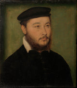 Corneille de Lyon 1540一个人的肖像打印艺术细美术复制墙艺术ID A7z79rd8j