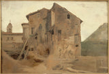jean-jacques-henner-1859-masure-på-landsbygden-i-rom-konst-tryck-konst-reproduktion-väggkonst