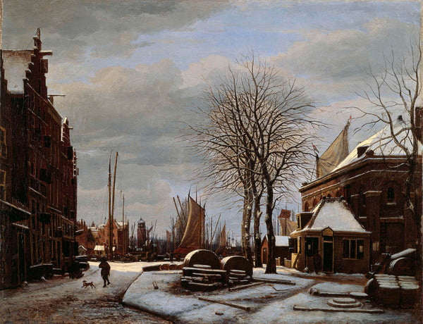 george-pieter-westenberg-1817-slijpsteenmarkt-whetstone-market-in-amsterdam-with-the-art-print-fine-art-reproduction-wall-art-id-a7zfd6vv4