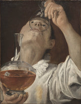 एनीबेल-कैरासी-1583-लड़का-शराब पीने की कला-प्रिंट-ललित-कला-पुनरुत्पादन-दीवार-कला-आईडी-ए7ज़िटxgg7
