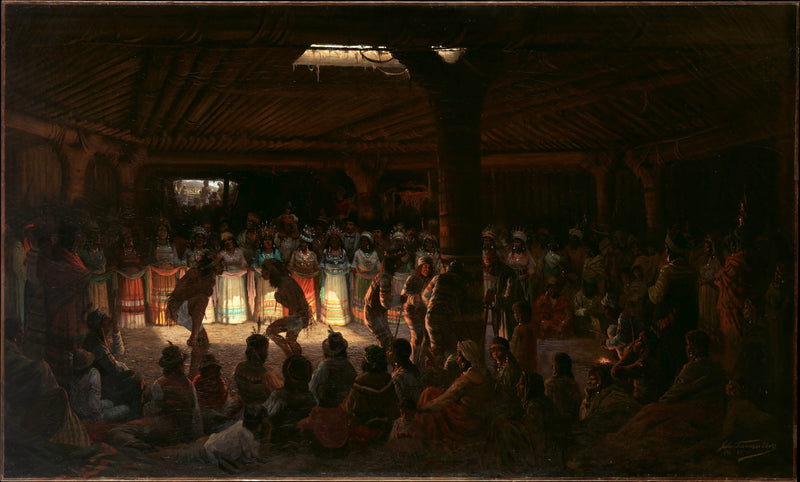 jules-tavernier-1878-dance-in-a-subterranean-roundhouse-at-clear-lake-california-art-print-fine-art-reproduction-wall-art-id-a7zn33rt9