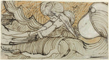Jan-toorop-1868铃铛声，大海的艺术印刷精美的艺术再现墙艺术ID-a80dqcp56