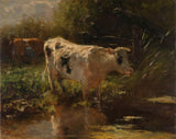 Willem-maris-1885-ku-ved-a-grøft-art-print-fine-art-gjengivelse-vegg-art-id-a80mu9tmw