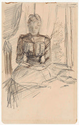 jozef-izraels-1834-siedząca-kobieta-w-oknie-druk-reprodukcja-dzieł sztuki-sztuka-ścienna id-a80ue0ptq