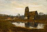 homer-dodge-martin-1893-criqueboeuf-kirken-normandiet-kunst-print-fine-art-reproduction-wall-art-id-a82tida0m