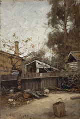 查爾斯·康納-1894-a-加利福尼亞-後院-藝術印刷-美術複製品-牆壁藝術-id-a835iy13x