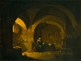Vincenzo-Giovannini-1844-en-kjemiker-i-sin-laboratorium-art-print-fine-art-gjengivelse-vegg-art-id-a848nlwtj