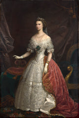 Franz-russ-der-jungere-1869-cesarzowa-elisabeth-art-print-reprodukcja-dzieł sztuki-wall-art-id-a84dmqgl4