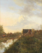 pieter-gerardus-van-os-1818-the-canal-at-s-graveland-art-print-fine-art-reproducción-wall-art-id-a86uljb3a