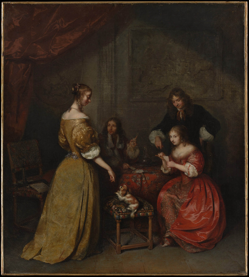 caspar-netscher-1665-the-card-party-art-print-fine-art-reproduction-wall-art-id-a86vfug8u