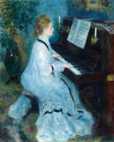 pierre-auguste-renoir-1876-người phụ nữ-ở-cây đàn piano-nghệ thuật-in-mỹ-nghệ-tái tạo-tường-nghệ thuật-id-a893nnpur