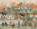 查爾斯·普倫德加斯特-1939-中央公園藝術印刷美術複製品牆藝術 id-a8a7dbuiu