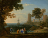 Claude-Lorrain-1645-coast-view-with-the-únos-of-Europa-art-print-fine-art-reprodukčnej-wall-art-id-a8atfzjsz