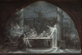 オーギュスト・ジェンドロン-1863-サン・ジェルヴェのスケッチ-サン・プロテス-アート-プリント-ファインアート-複製-ウォールアート
