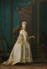 Vigilius-Eriksen-1776-the-dronning-enke-Juliane-Marie-art-print-kunst--gjengivelse-vegg-art-id-a8ce7y29s