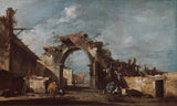 弗朗西斯科-瓜迪-1793-毀壞的拱門藝術印刷精美藝術複製品牆藝術 id-a8clakxbk