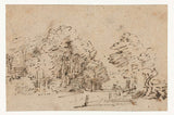 倫勃朗-範-里金-1660-the-amstelveenseweg-阿姆斯特丹外-藝術印刷品-美術-複製品-牆藝術-id-a8dcsr1ts