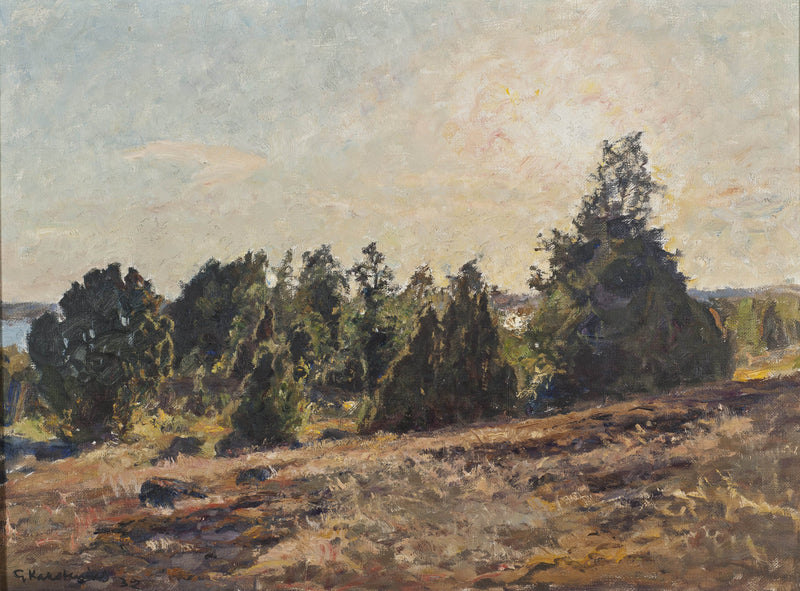 gottfrid-kallstenius-1932-towards-evening-horso-in-the-tjust-archipelago-art-print-fine-art-reproduction-wall-art-id-a8df3upqe