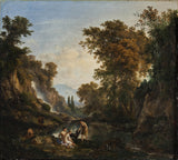 karoly-marko-1834-krajobraz-z-nimfami-druk-sztuka-reprodukcja-dzieł sztuki-sztuka-ścienna-id-a8dqgy493