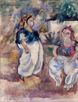 朱尔斯·帕辛-1921-突尼斯艺术印刷品美术复制品墙艺术 id-a8e4ecfcq