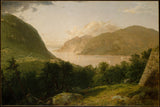 john-frederick-kensett-1857-hudson-river-scene-art-print-fine-art-reprodução-arte-de-parede-id-a8f573iac