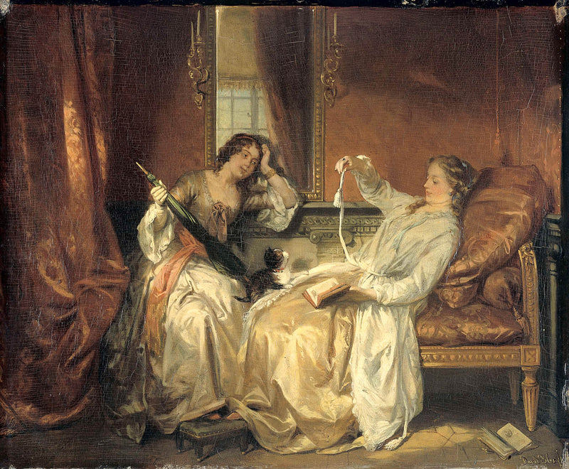 david-bles-1850-the-conversation-art-print-fine-art-reproduction-wall-art-id-a8fctdfux