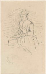 約瑟夫-以色列-1834-女人是烹飪藝術印刷精美藝術複製牆藝術 id-a8fku8byl